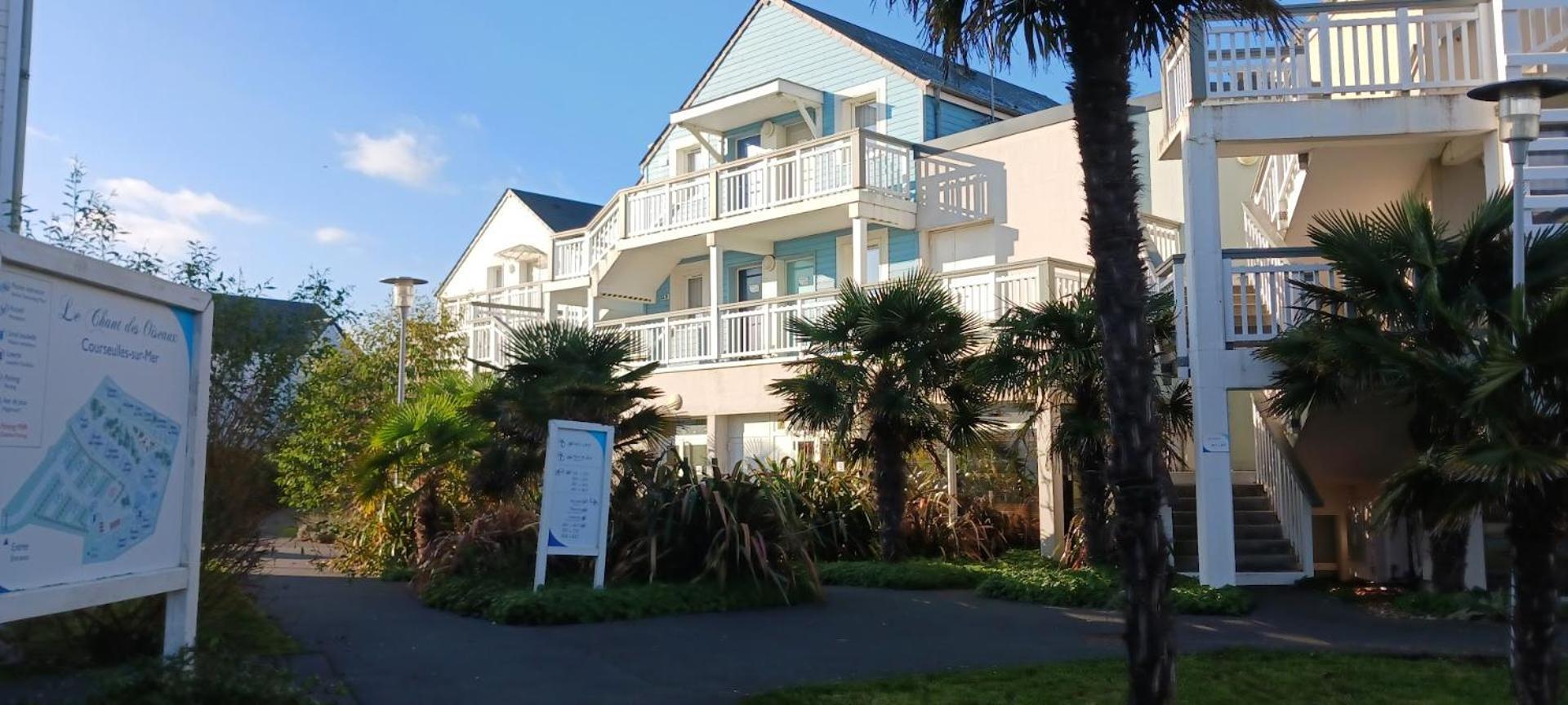 Apartmán Le 501 F2 De Plain-Pied Avec Terrasse Courseulles-sur-Mer Exteriér fotografie